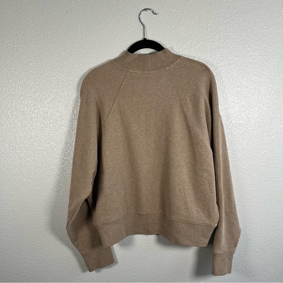 Vince Women's Cozy Dropped Shoulder Pullover Mock Neck Sweater Medium - Picture 8 of 10